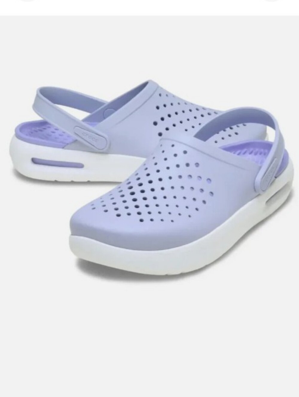 New Crocs Literide InMotion SlipOn sleeper Slide Men shoes Lavender Purple SZ 12